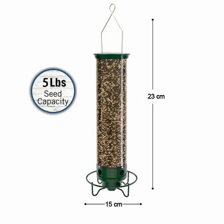 No-Squirrel Bird Feeder - Keep the squirrels at bay and let the birds play!