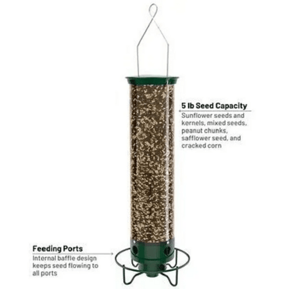 No-Squirrel Bird Feeder - Keep the squirrels at bay and let the birds play! - Jess Garden