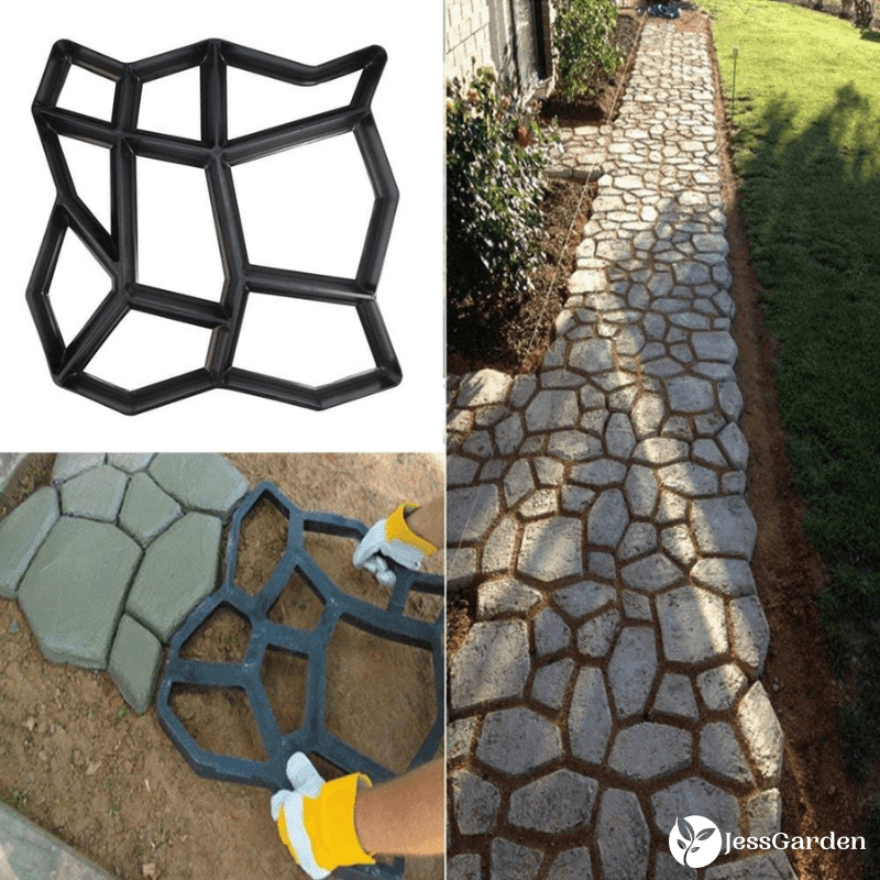 EzPath™ Professional Patio Paving Mold - Jess Garden