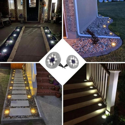 LightBright™ Solar-Powered LED Lights: Waterproof for a Charming Garden - Jess Garden