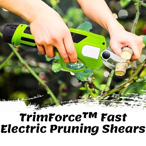TrimForce™ Fast Electric Pruning Shears - Jess Garden